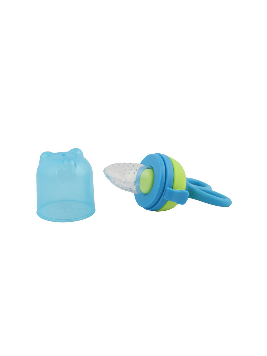 GUCHIGU Blue Baby Food Fruit Nibbler Pacifier & BPA Free Teether