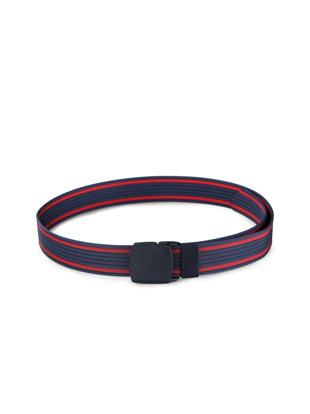 Calvadoss Women Navy Blue Canvas Belt