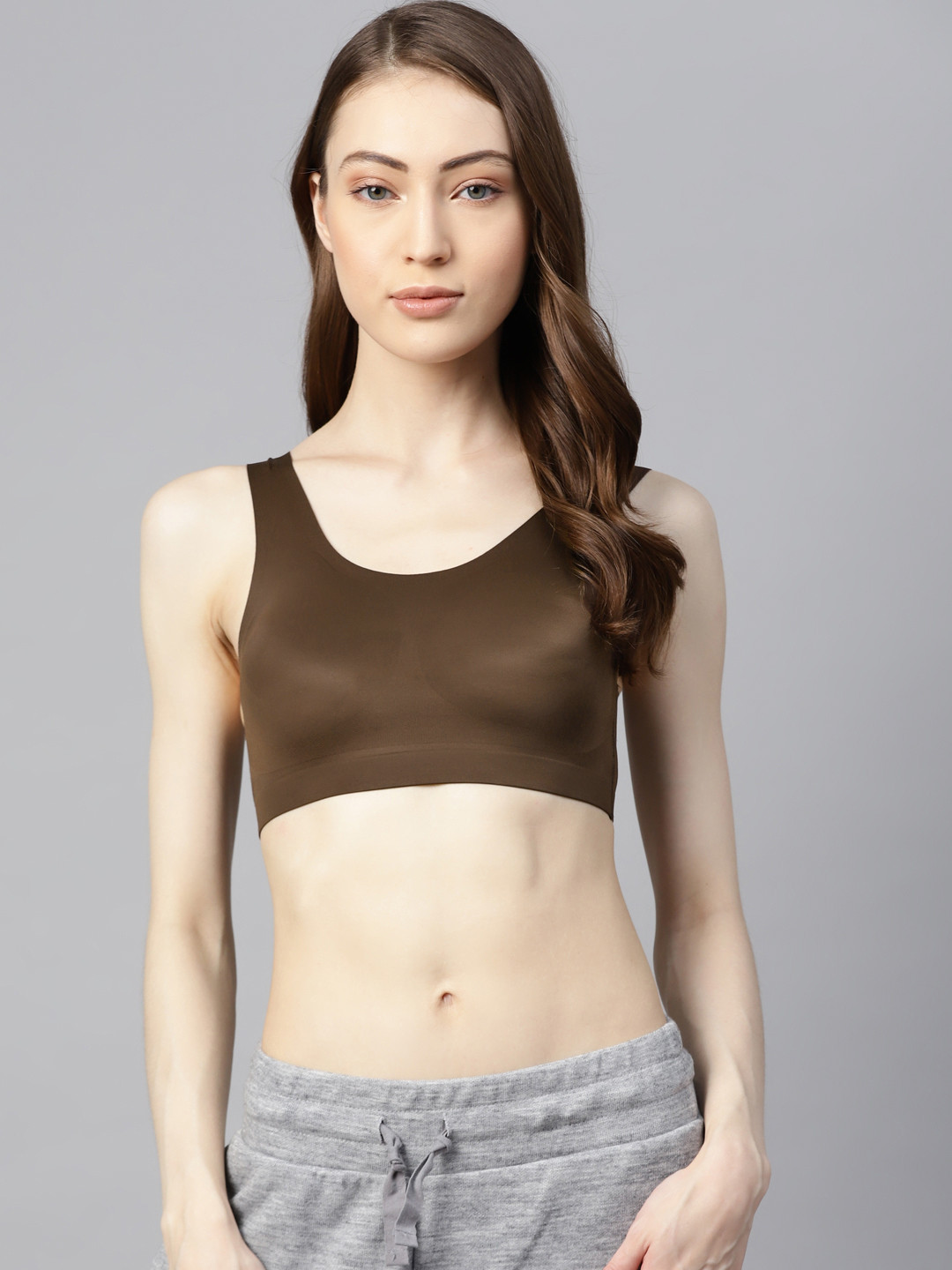 Marks & Spencer Green Bralette Bra Lightly Padded