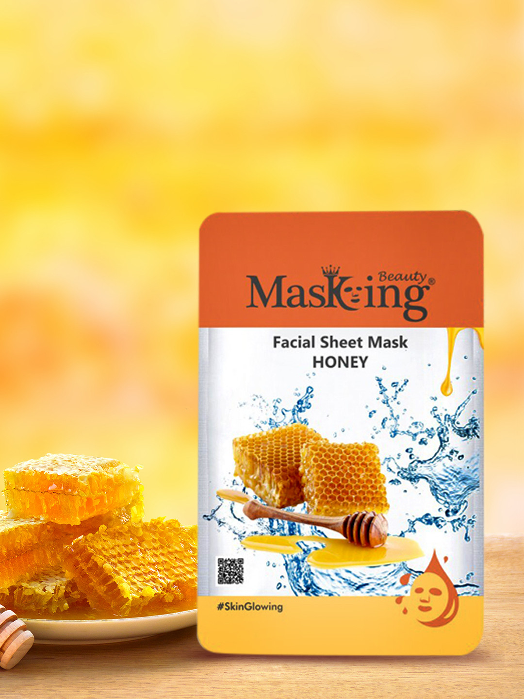 MasKing Unisex Pack of 5 Beauty Facial Sheet Mask - 20 ml