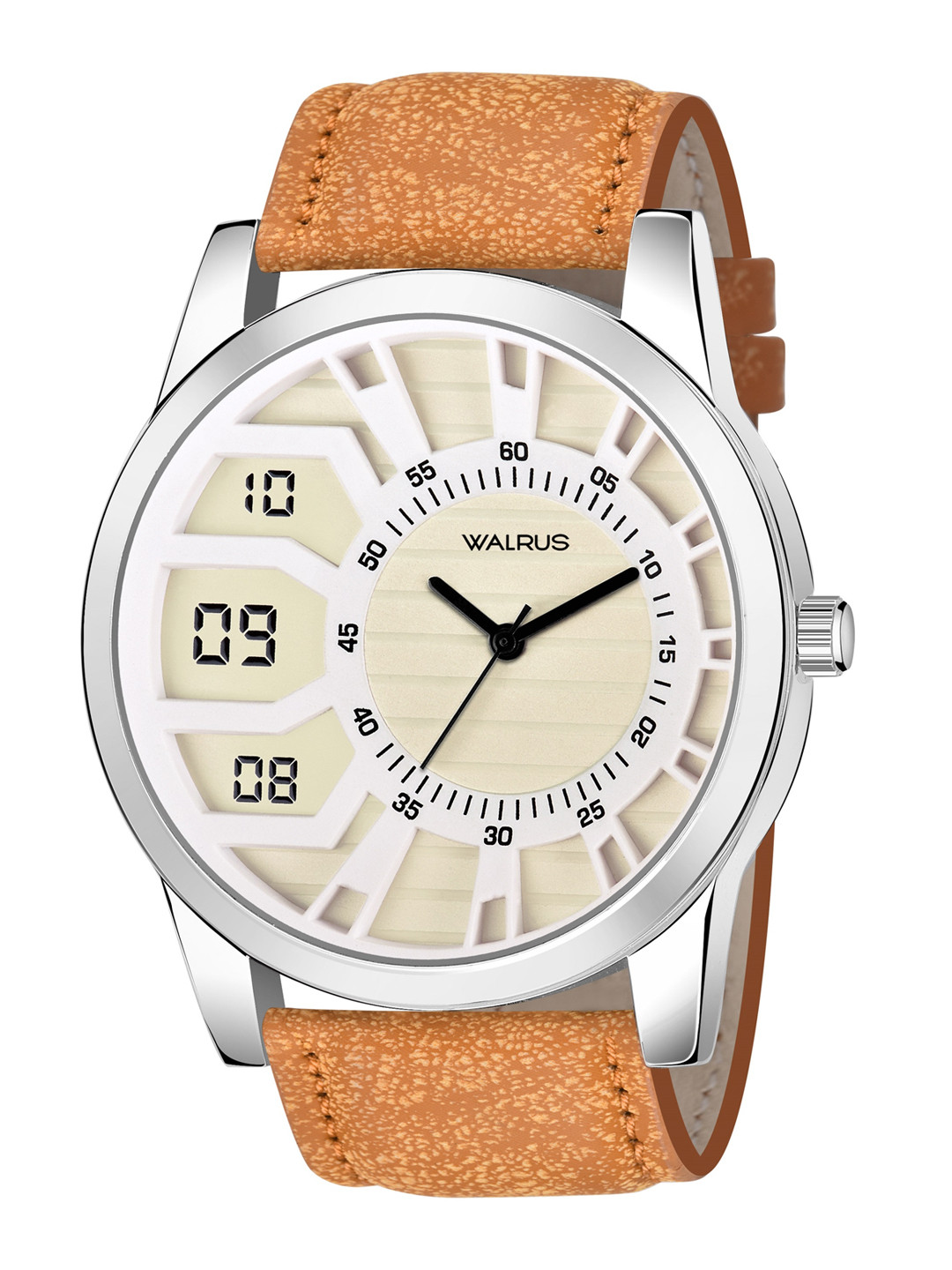 Walrus Men White Brass Dial Analogue Watch WWTM-DXTR-X-010607