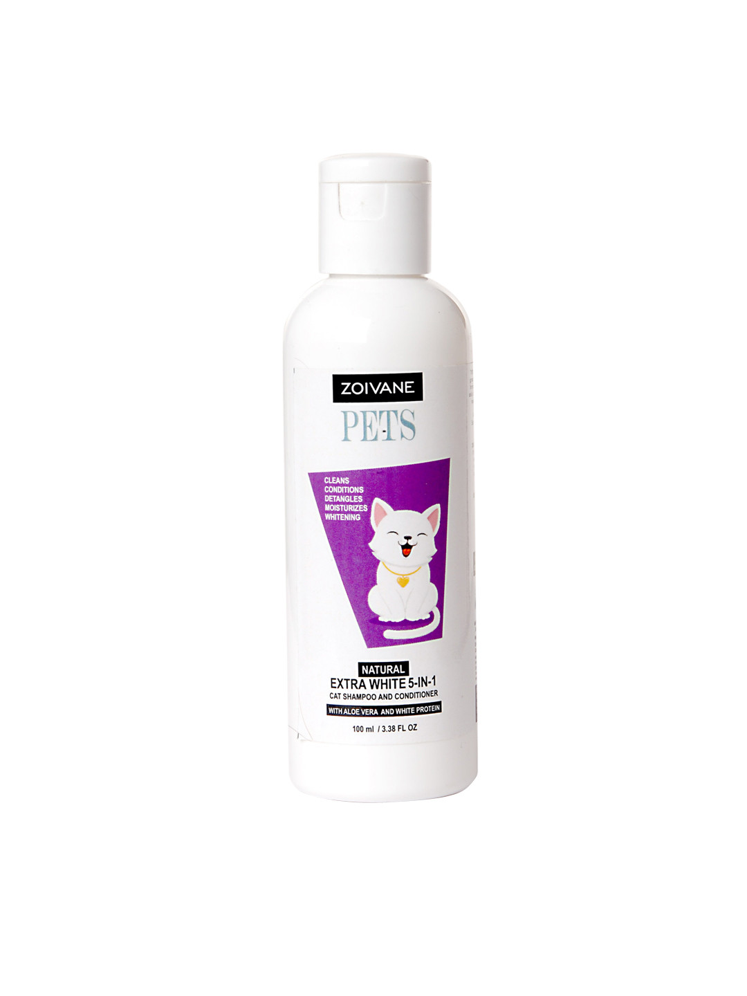 Zoivane Shampoo For White Cats Zoivane Extra White In Dog Shampoo