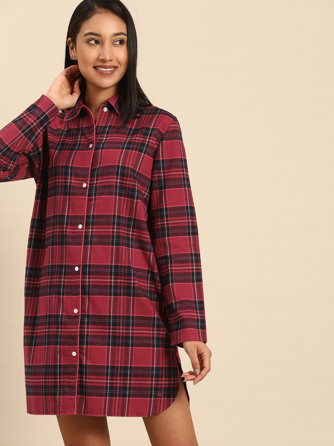 Triumph Lounge-Me Series Boyfriend X Print Soft Nightdress