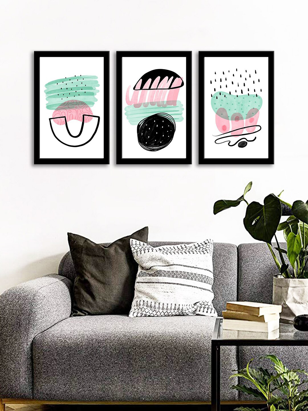 WENS MDF Wall Rectangle Paintings Wall Art - 13x9.5In