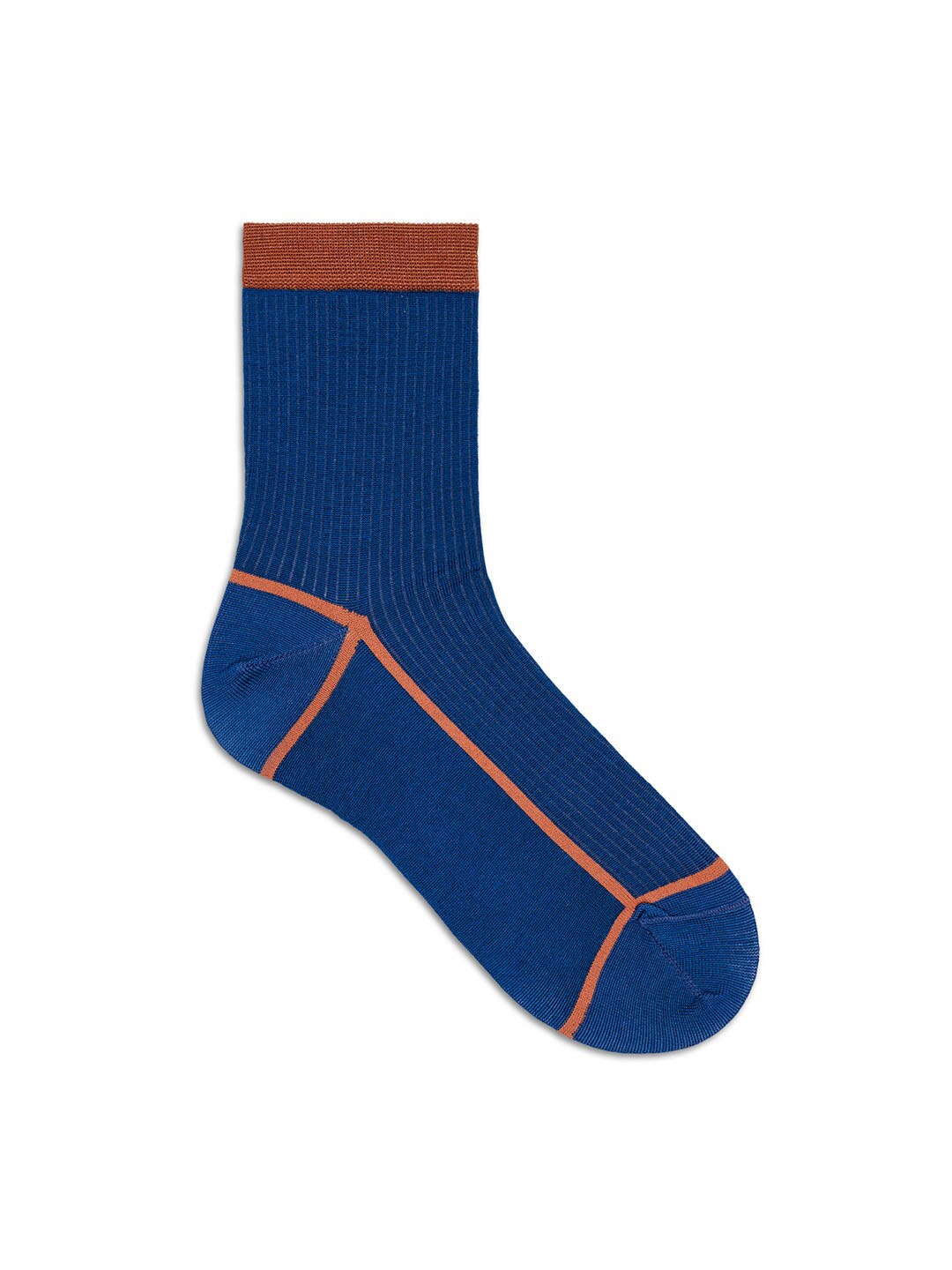 Happy Socks Women Blue Solid Ankle Length Socks