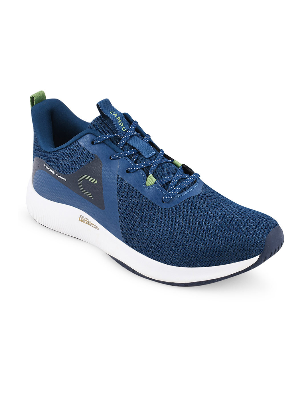Campus Men ALGERIA Blue Mesh Running Shoes