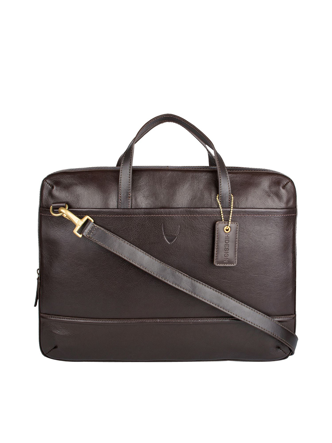 Hidesign Men Brown Messenger Bag