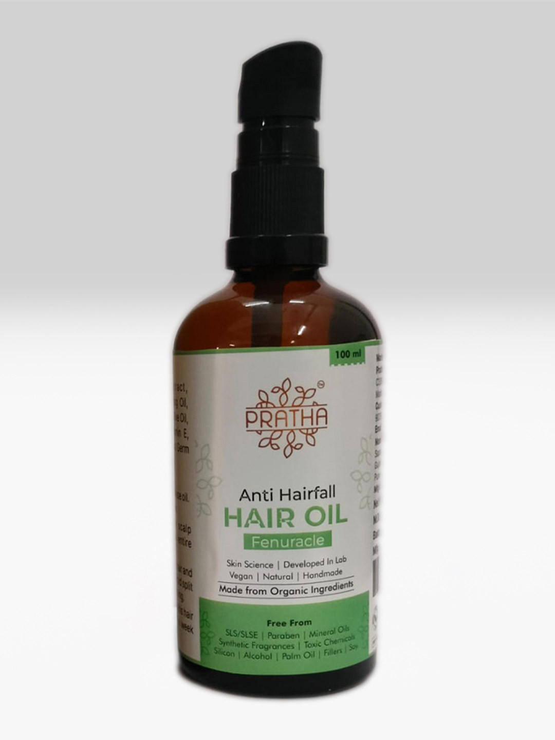 Pratha Fenuracle Hair Oil Elegantly Traditional 100 ml