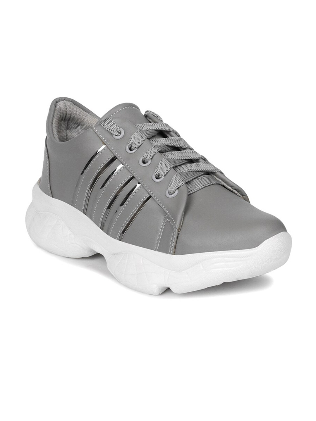 Longwalk Women Grey Walking Shoes
