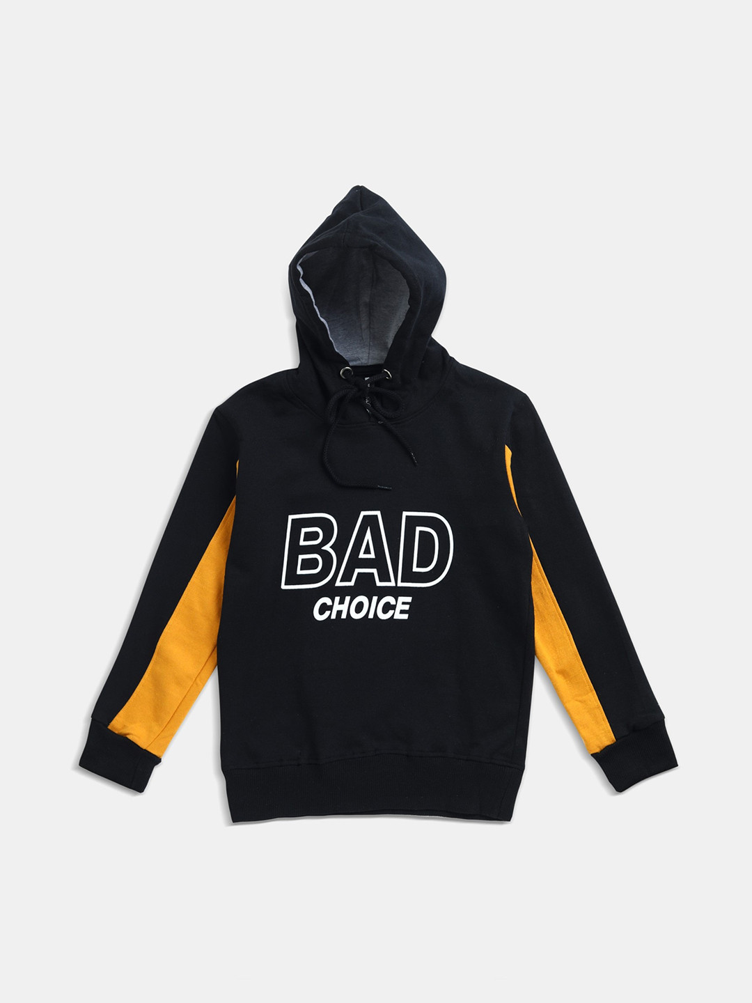 Maniac Boys Black Printed Sweatshirt