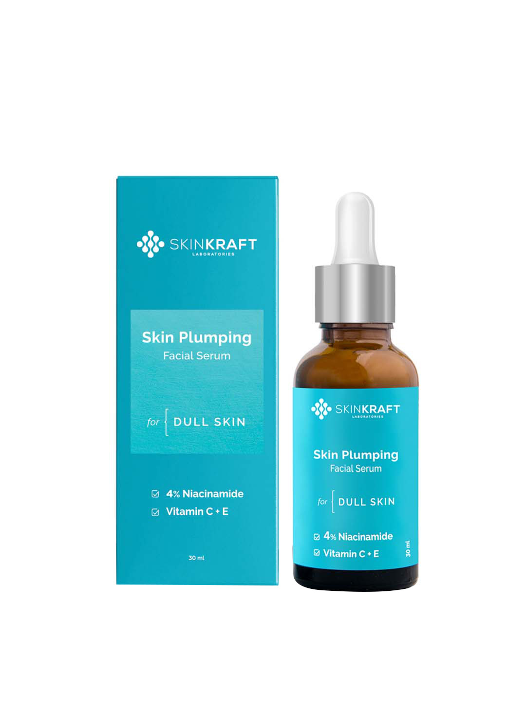 SKINKRAFT Customized Skin Plumping Facial Serum for Severe Tan - 30 ml