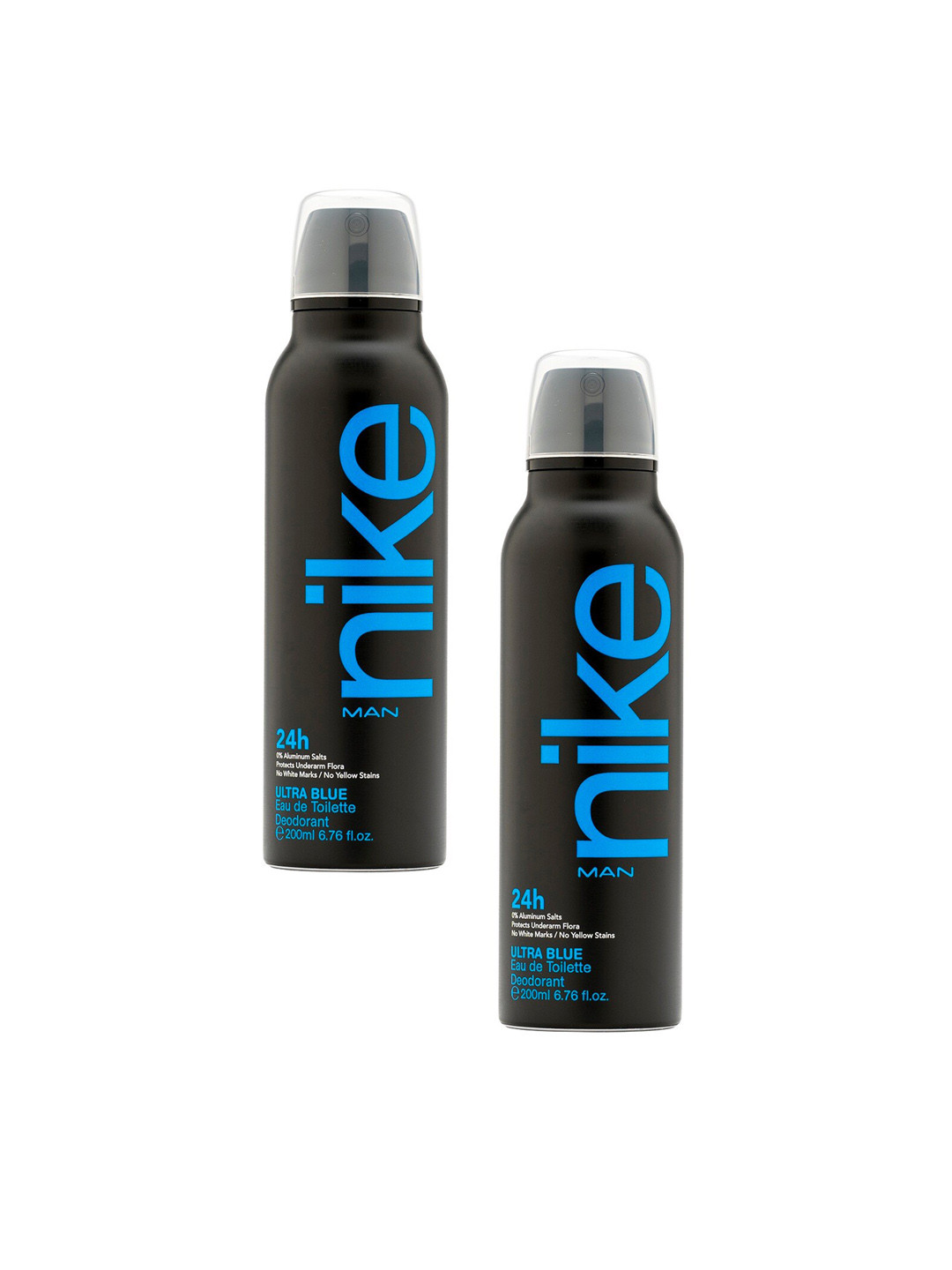 Nike Fragrances Ultra Blue Pack Of 2 Men Deodorant - 200 ml Each