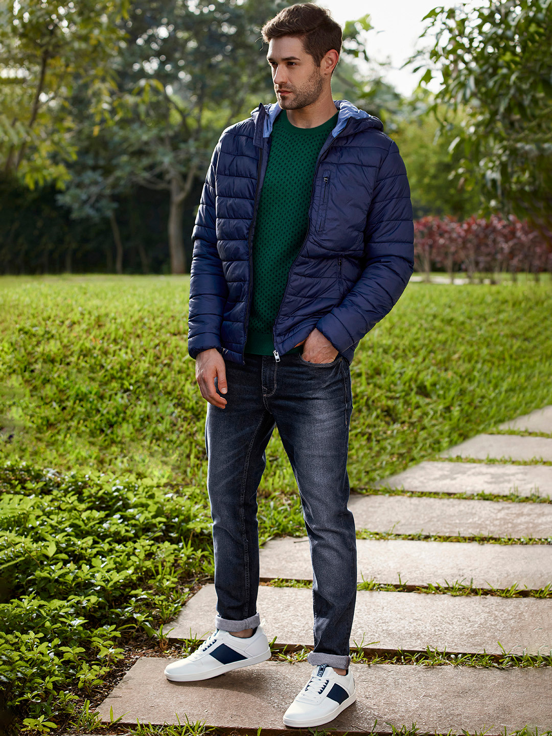 U S Polo Assn Denim Co Men Blue Skinny Fit Light Fade Stretchable Jeans