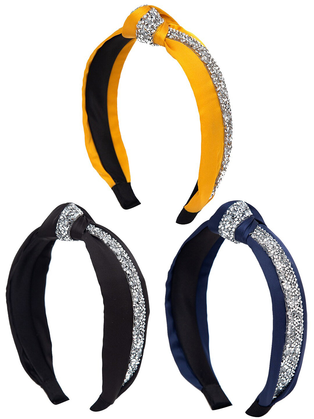 YouBella Women Set of 3 Hair Bands