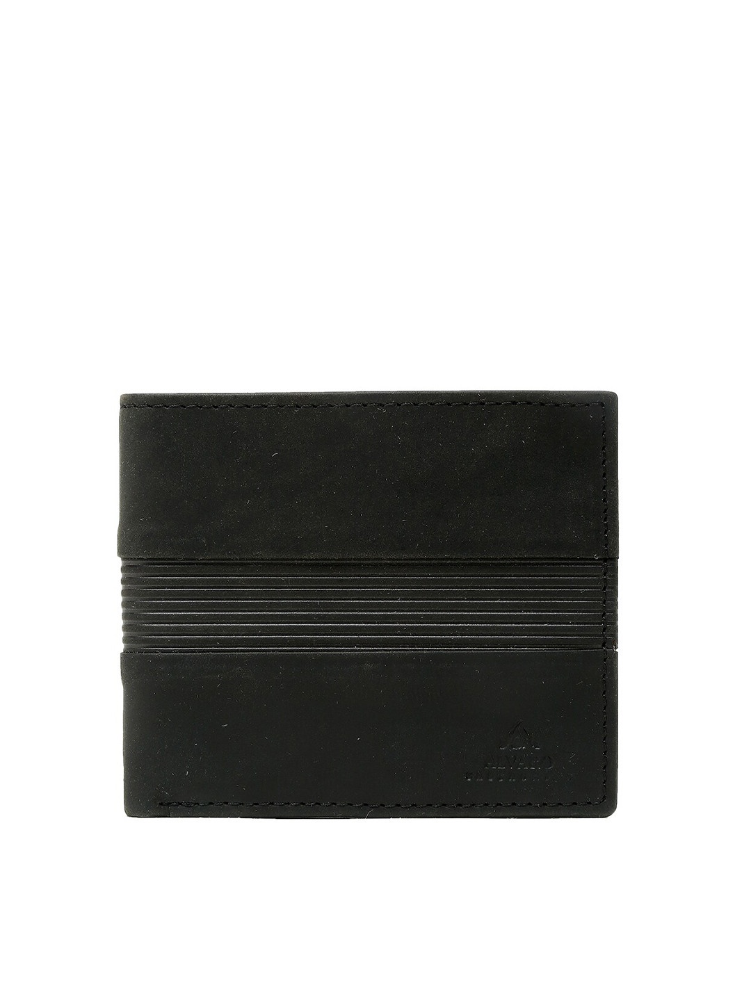 Alvaro Castagnino Men Black Solid Formal Two-Fold Wallet