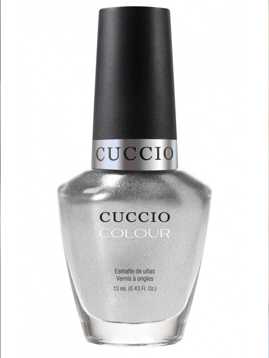 Cuccio Hong Kong Harbor Nail Polish - Metallic Silver 13 ml