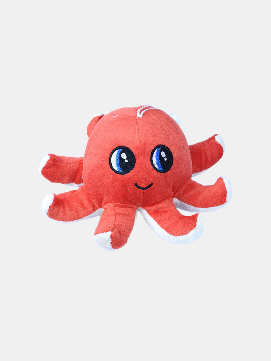 DukieKooky Kids Red & White Small Octopus Soft Toy