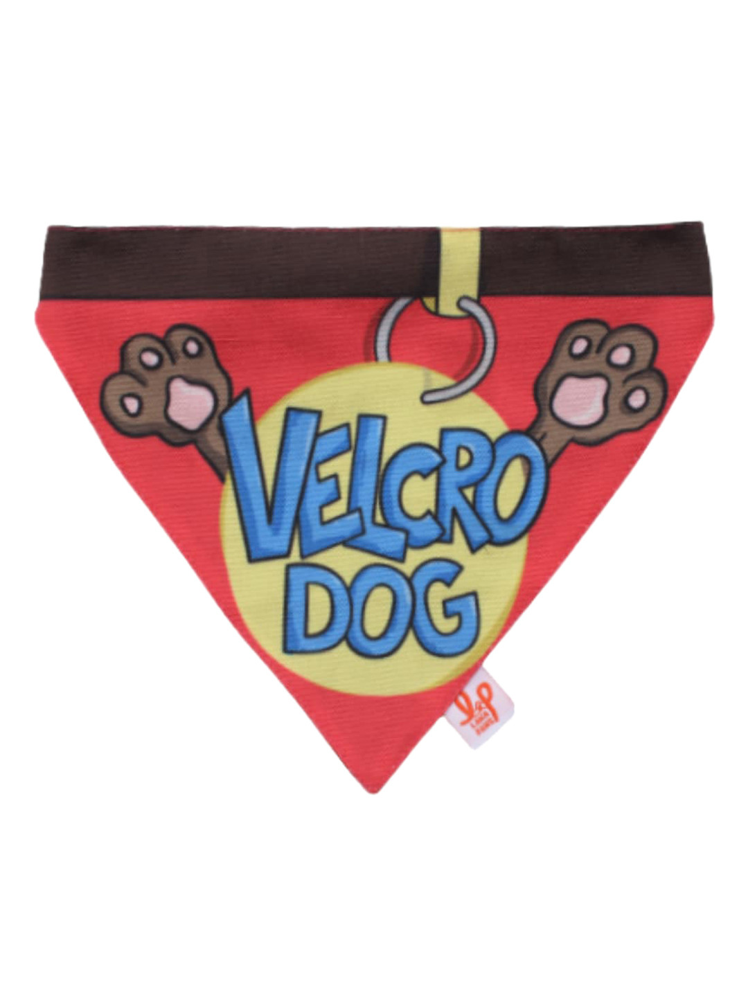 LANA PAWS Red & Blue Digitally Printed Dog Bandana