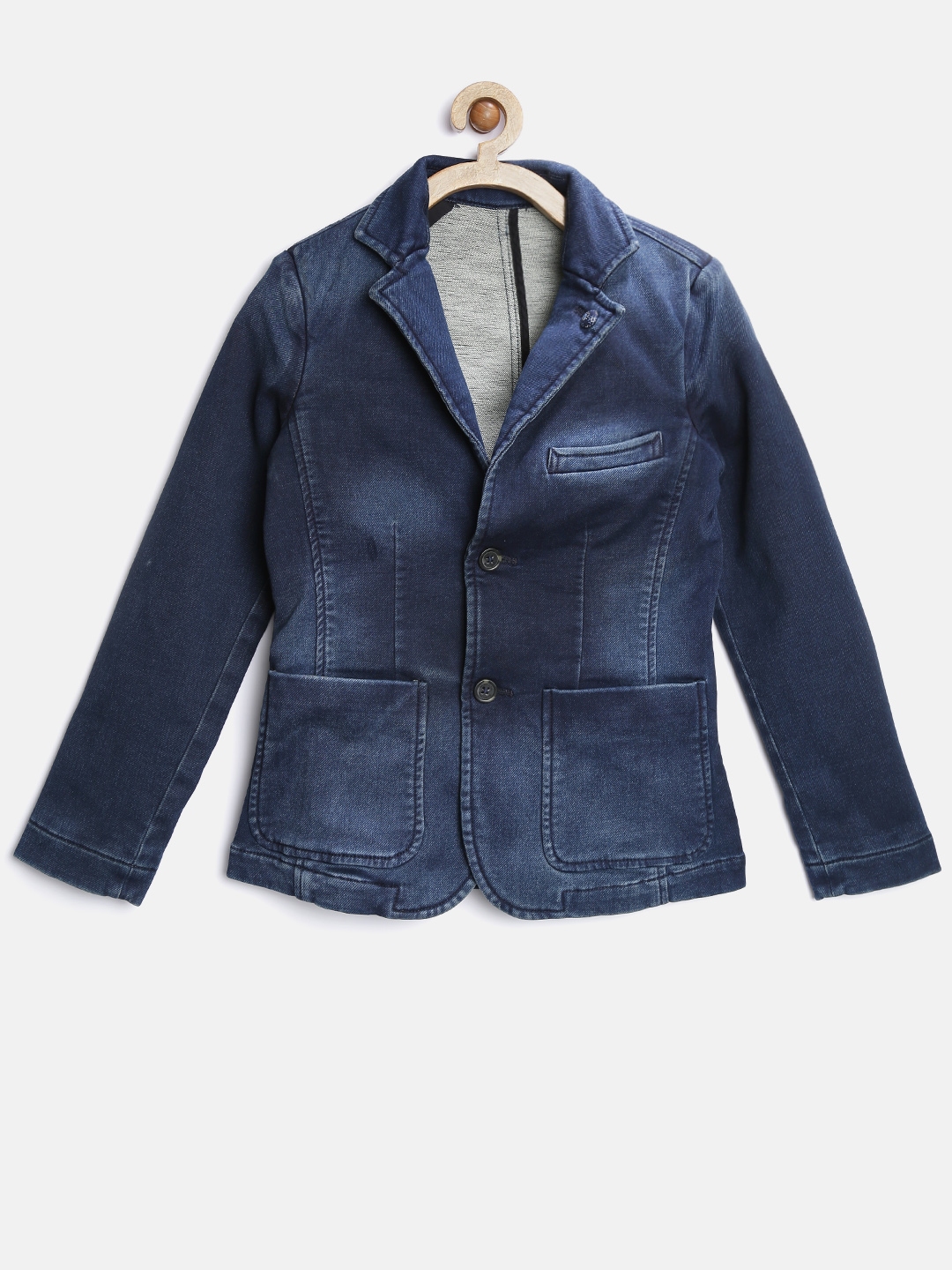 Denim blazer online for boys