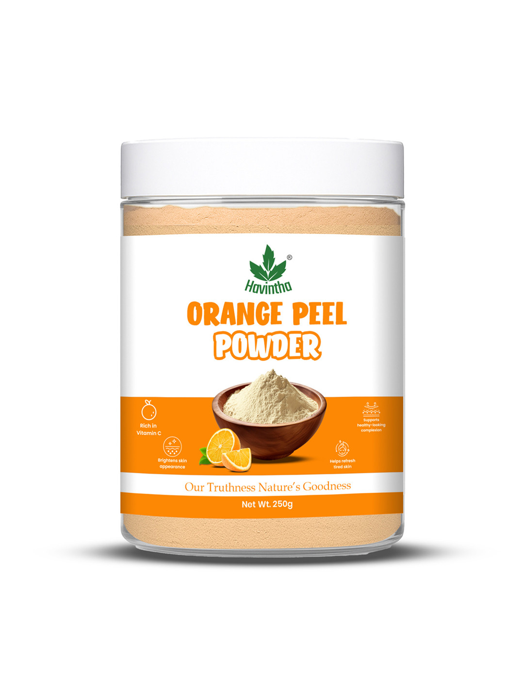Havintha Natural Orange Peel Powder 227g