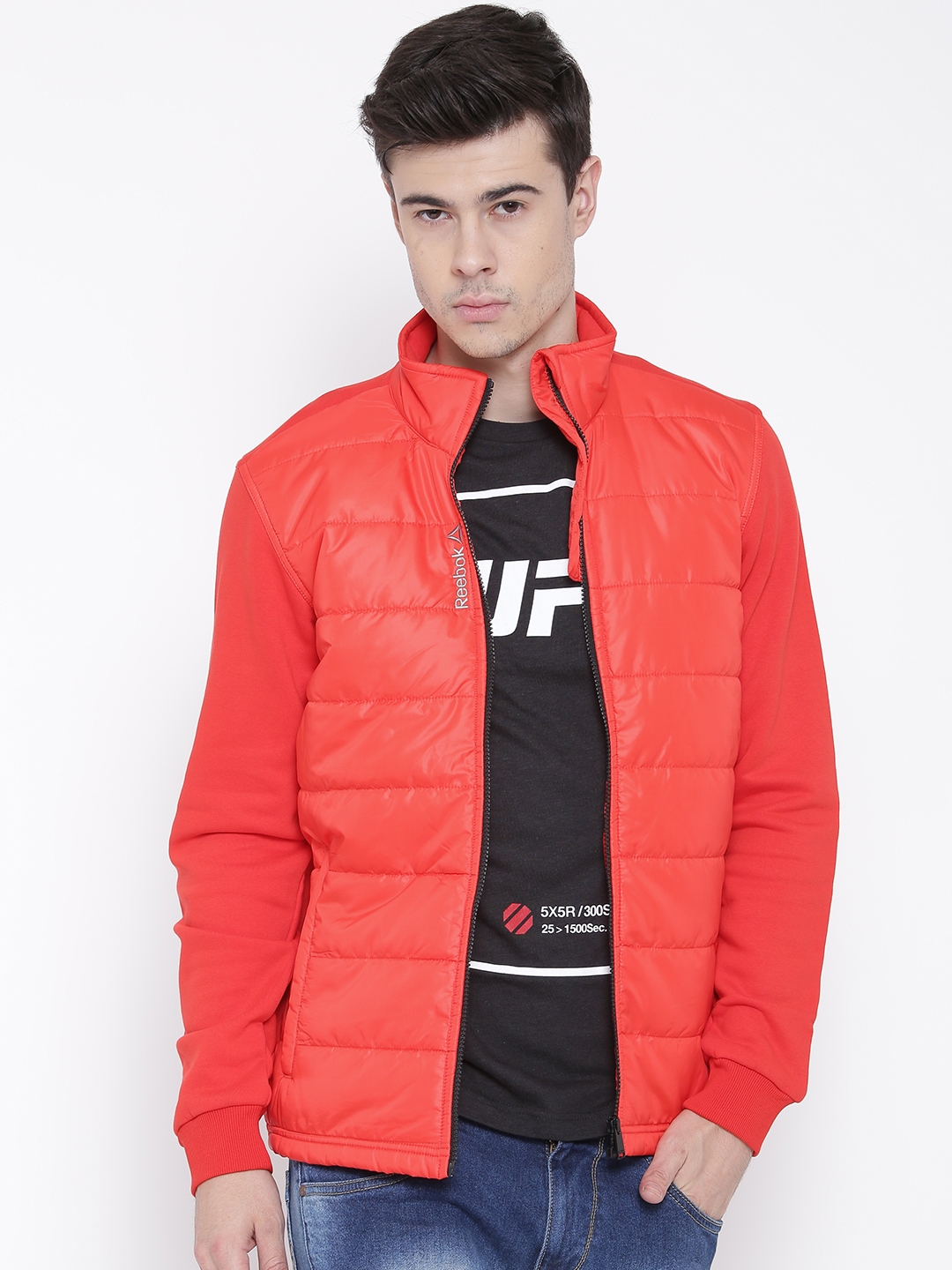 Reebok red jacket on sale