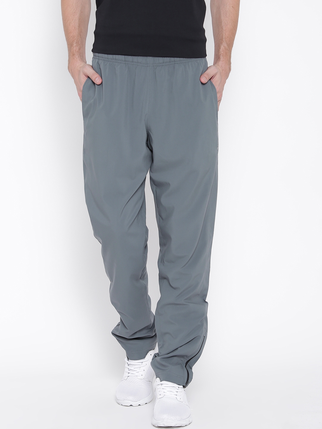 Buy Reebok Grey WOR Woven Training Pants - Track Pants for Men 1538996