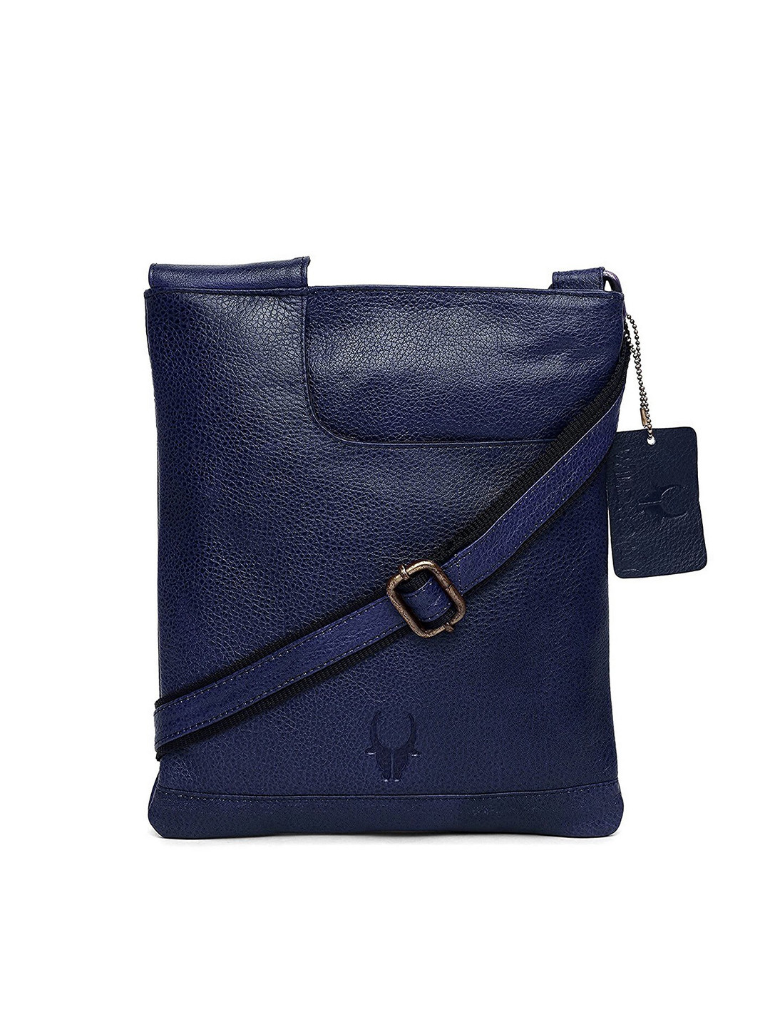 WildHorn Men Blue Messenger Bag