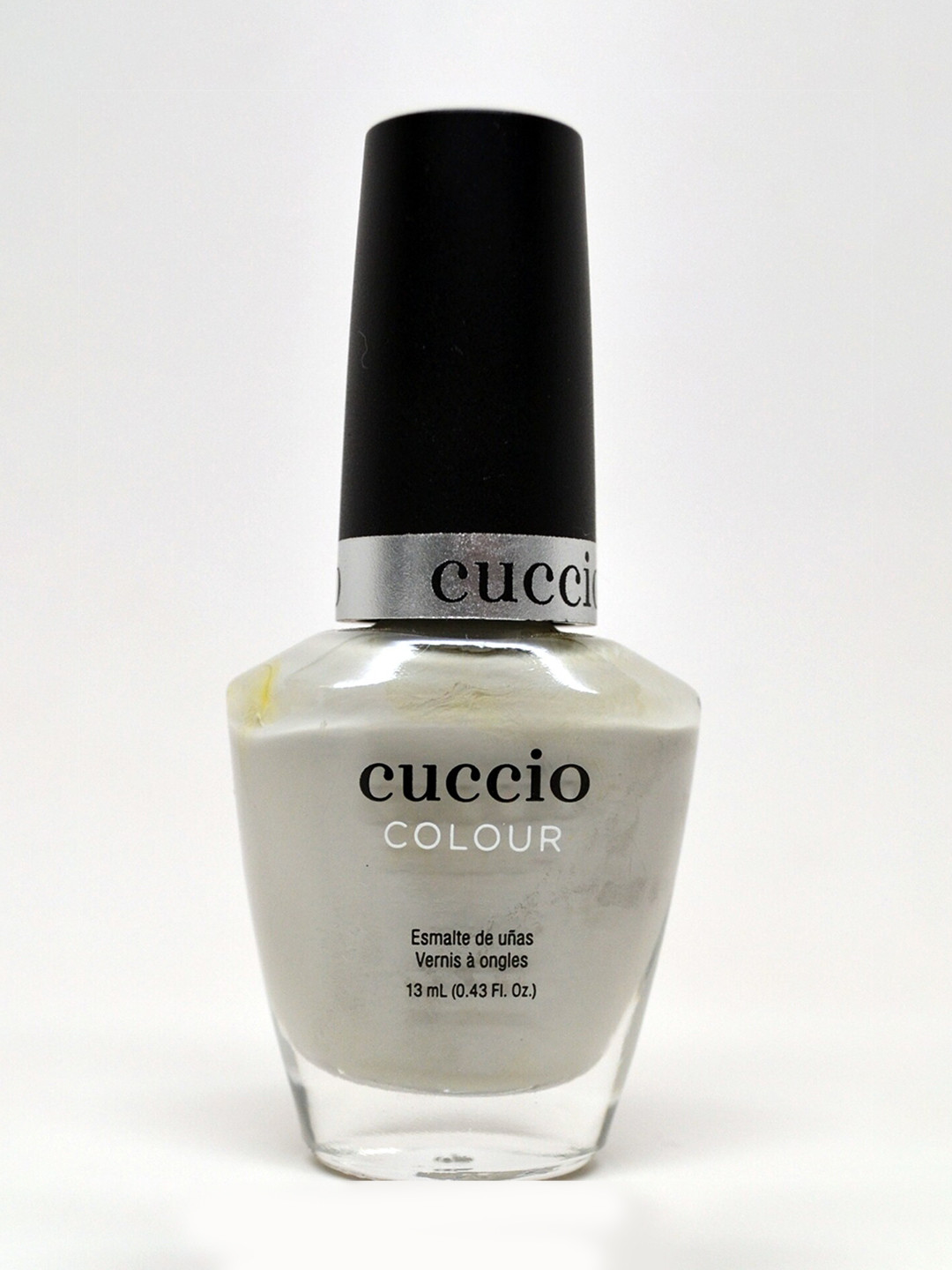 Cuccio Grey I Imagine Long Lasting Glossy Parben Free No Yellowing Nail Polish - 13 Ml