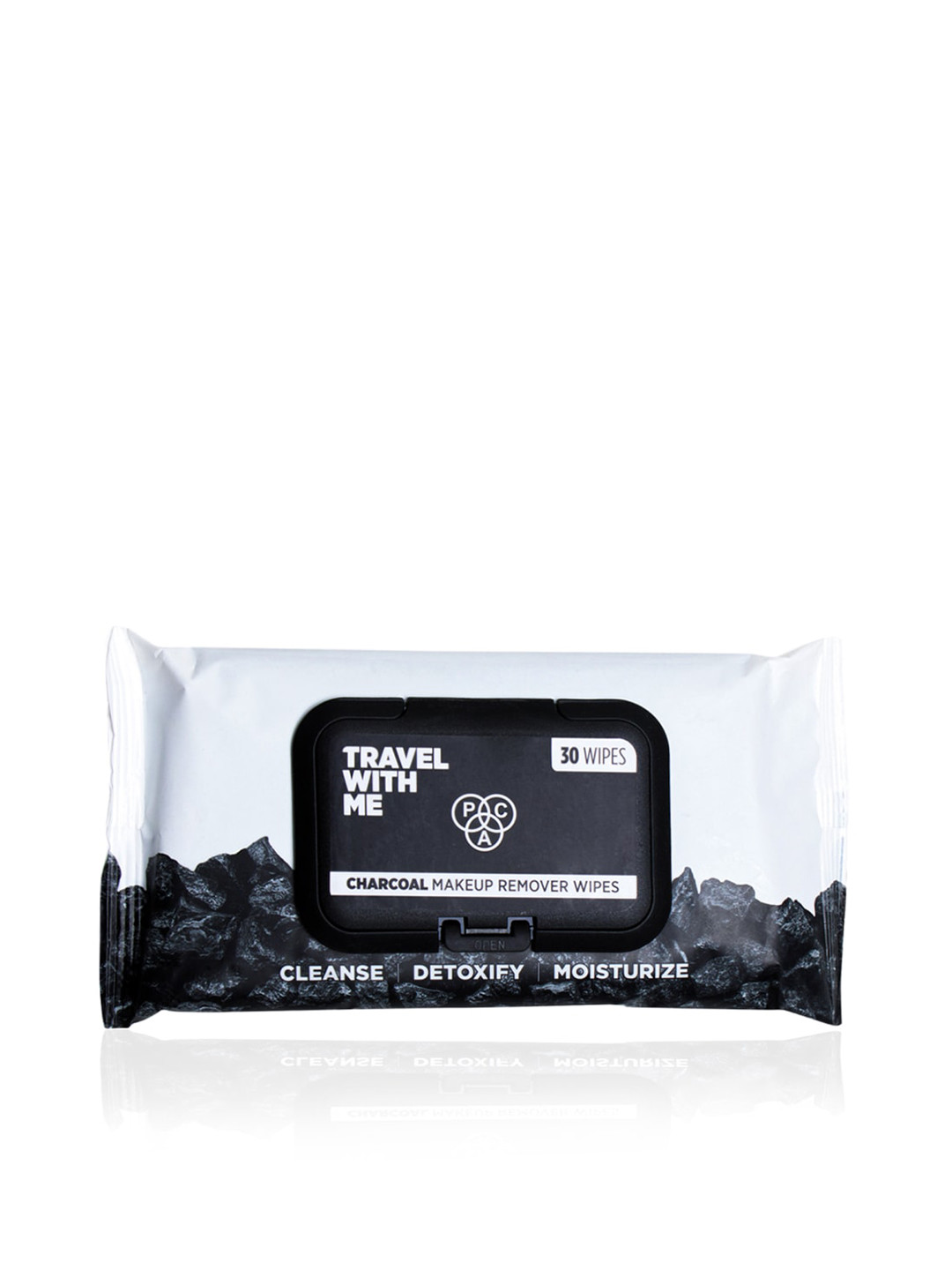 PAC Travel With Me Charcoal Wipes
