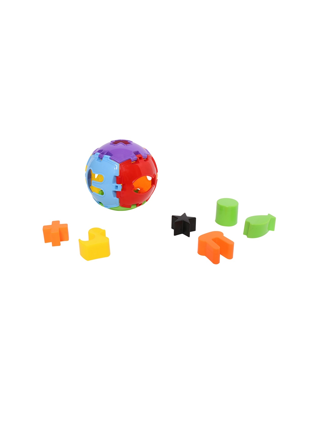 POKORY Kids Red   Green Building Blocks In Plastic Ball Toy