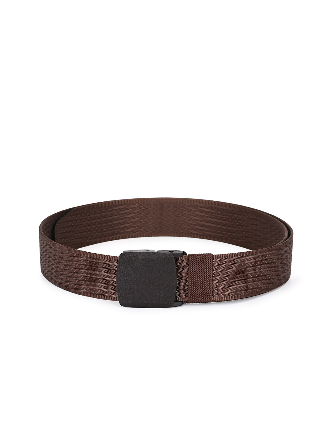 Calvadoss Boys Brown Polyester Canvas Belt
