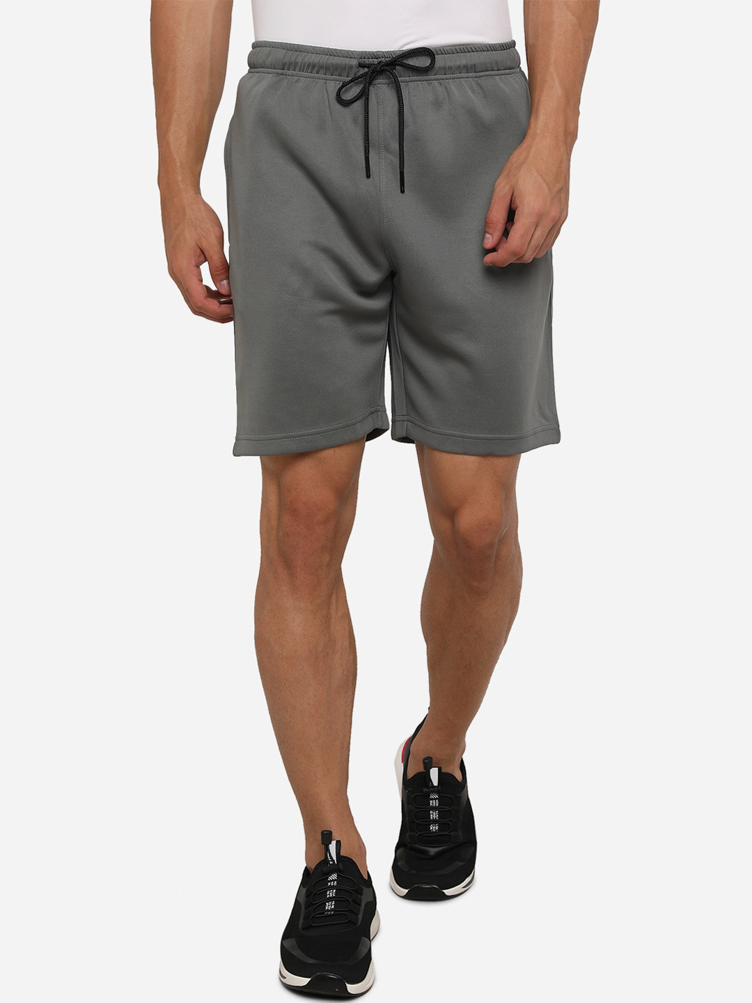 VS by Sehwag Men Grey Rapid-Dry Sports Shorts