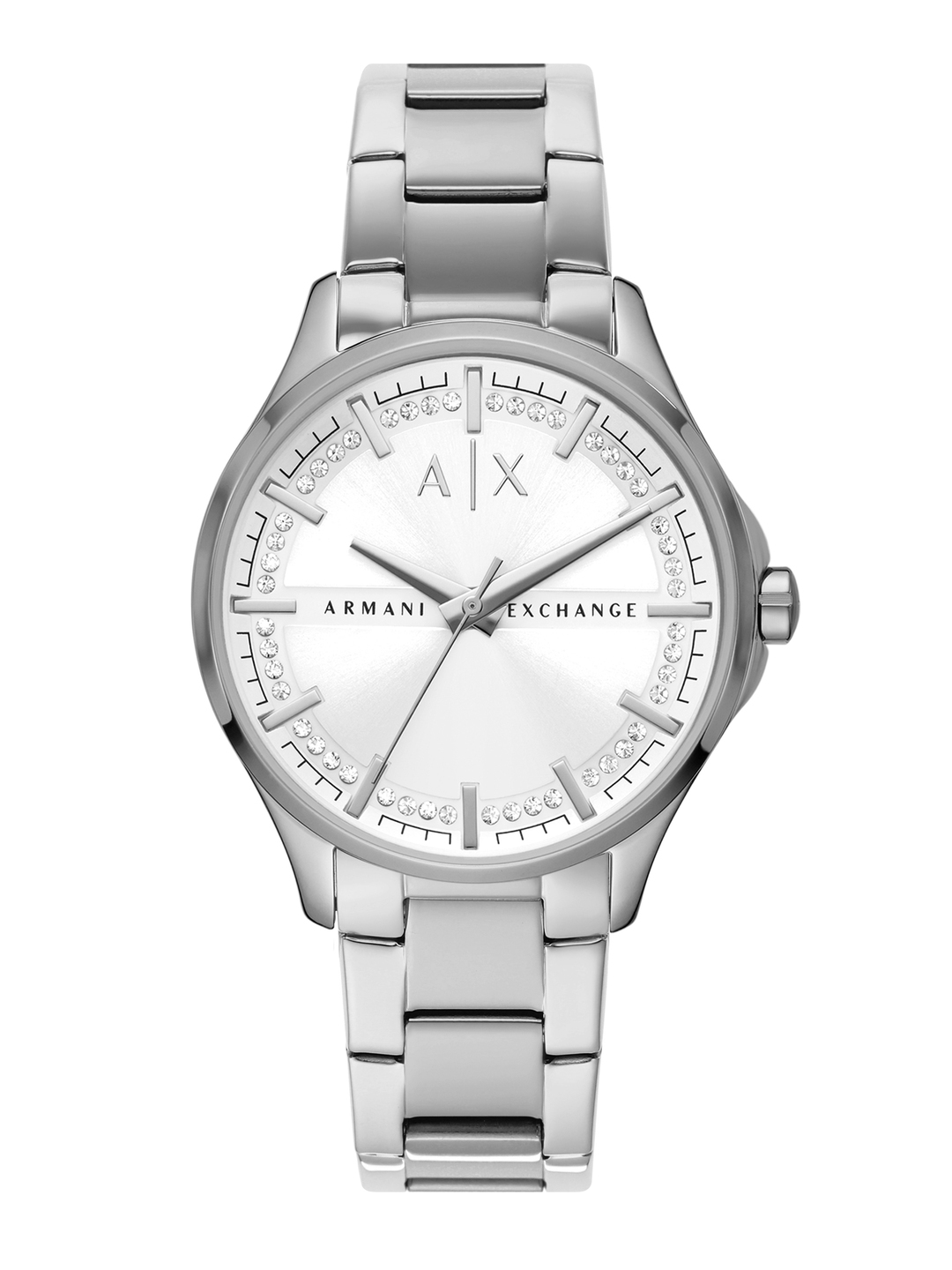 Buy Armani Exchange Women Silver Toned Dial & Bracelet Style