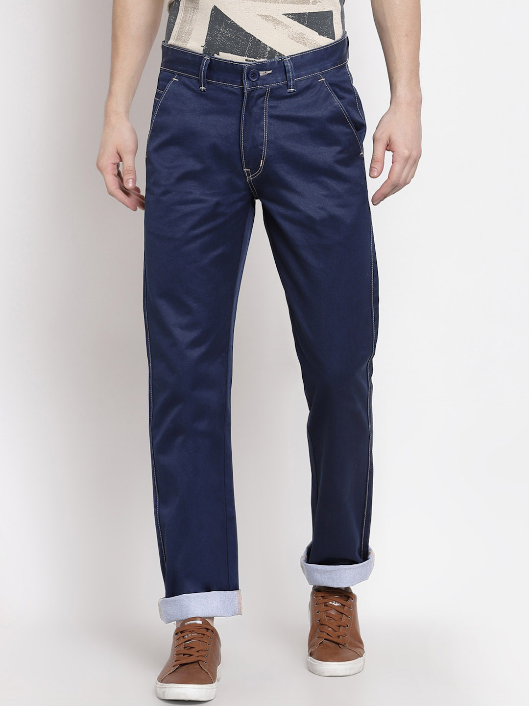 FEVER Men Blue Straight Fit Jeans