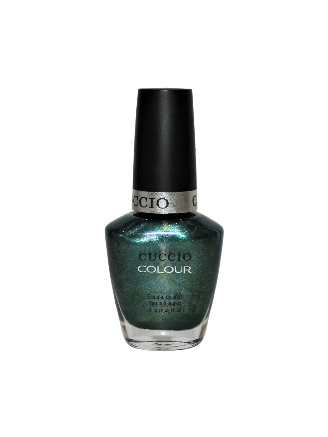 Cuccio Colour Long Lasting Glossy Nail Polish -Dublin Emerald Island 25 Free Formula 13 ml