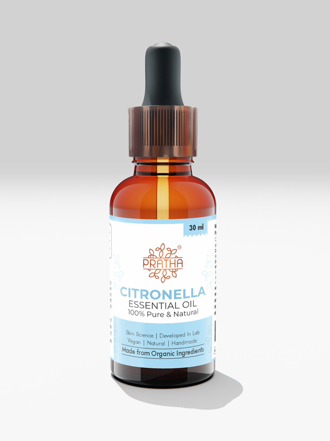 Pratha Pure Citronella Anti-bacterial & Deworming Essential Oil - 30 ml