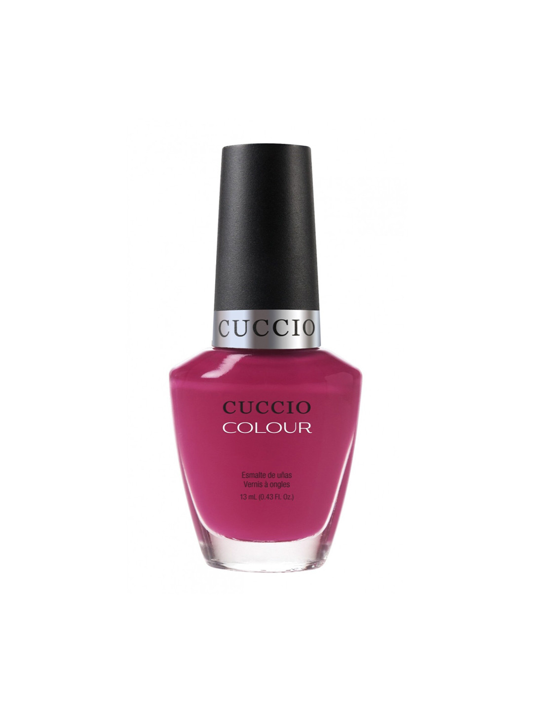 Cuccio Colour Glossy Nail Polish - Argentinian aubergine 25-Free Formula 13 ml