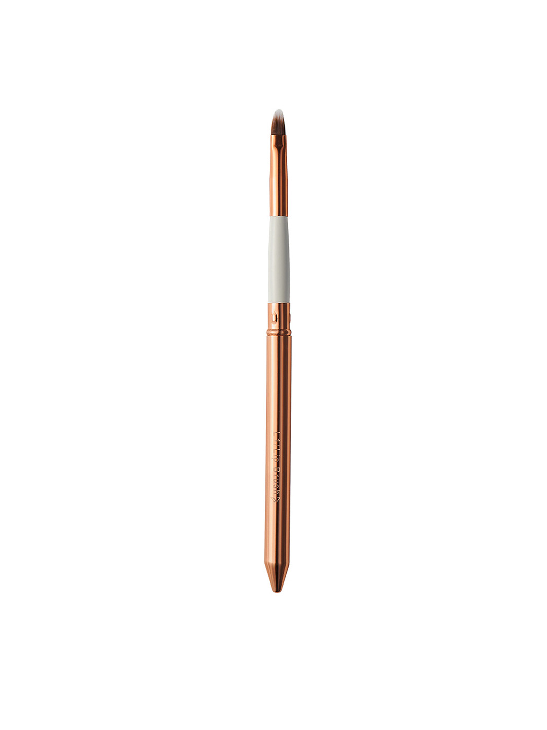 Pigment Play White & Rose Gold-Toned Lip Brush