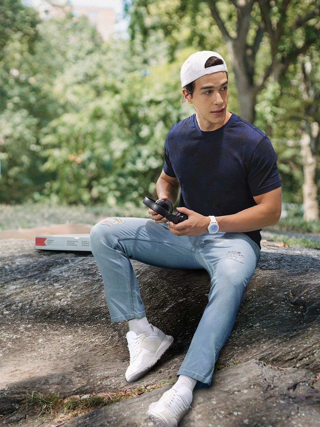 Harvard Men Light Fade Stretchable Jeans
