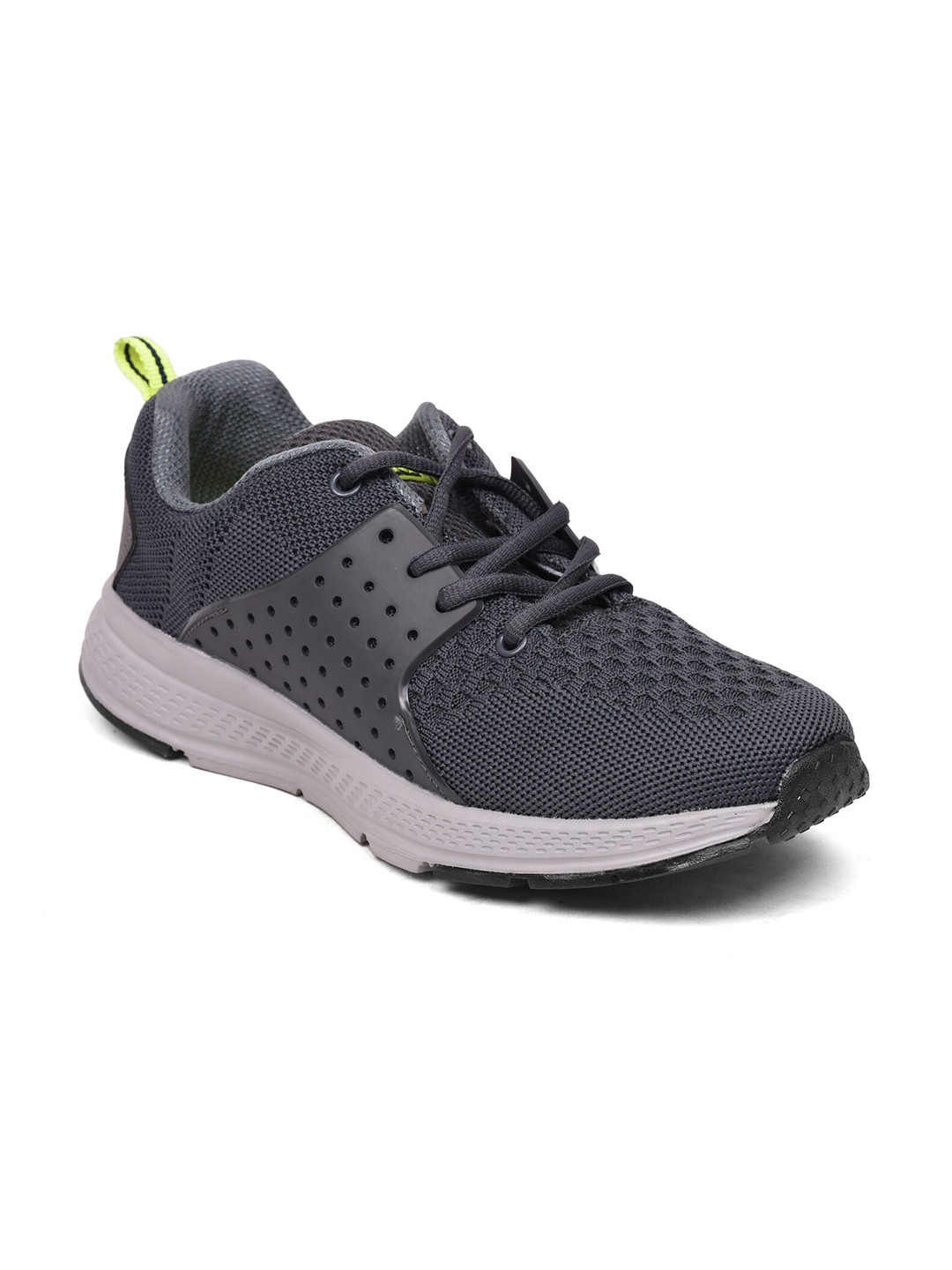 Liberty Women Charcoal Mesh Running Non-Marking Shoes