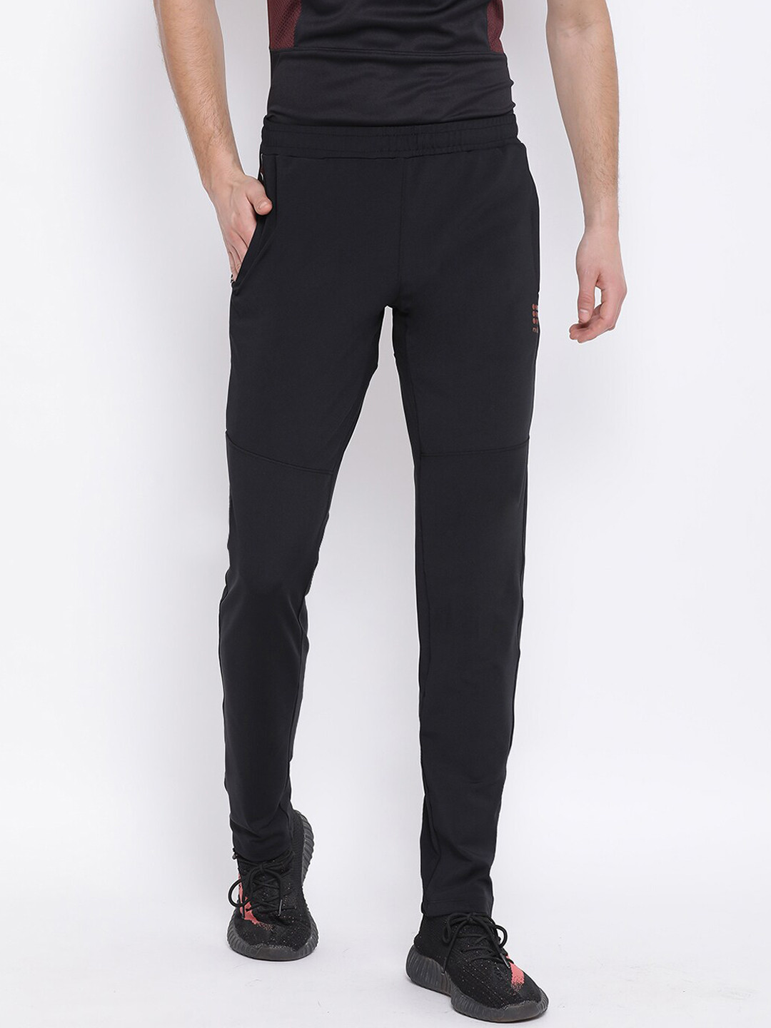 rock.it Black Regular Fit Track Pants