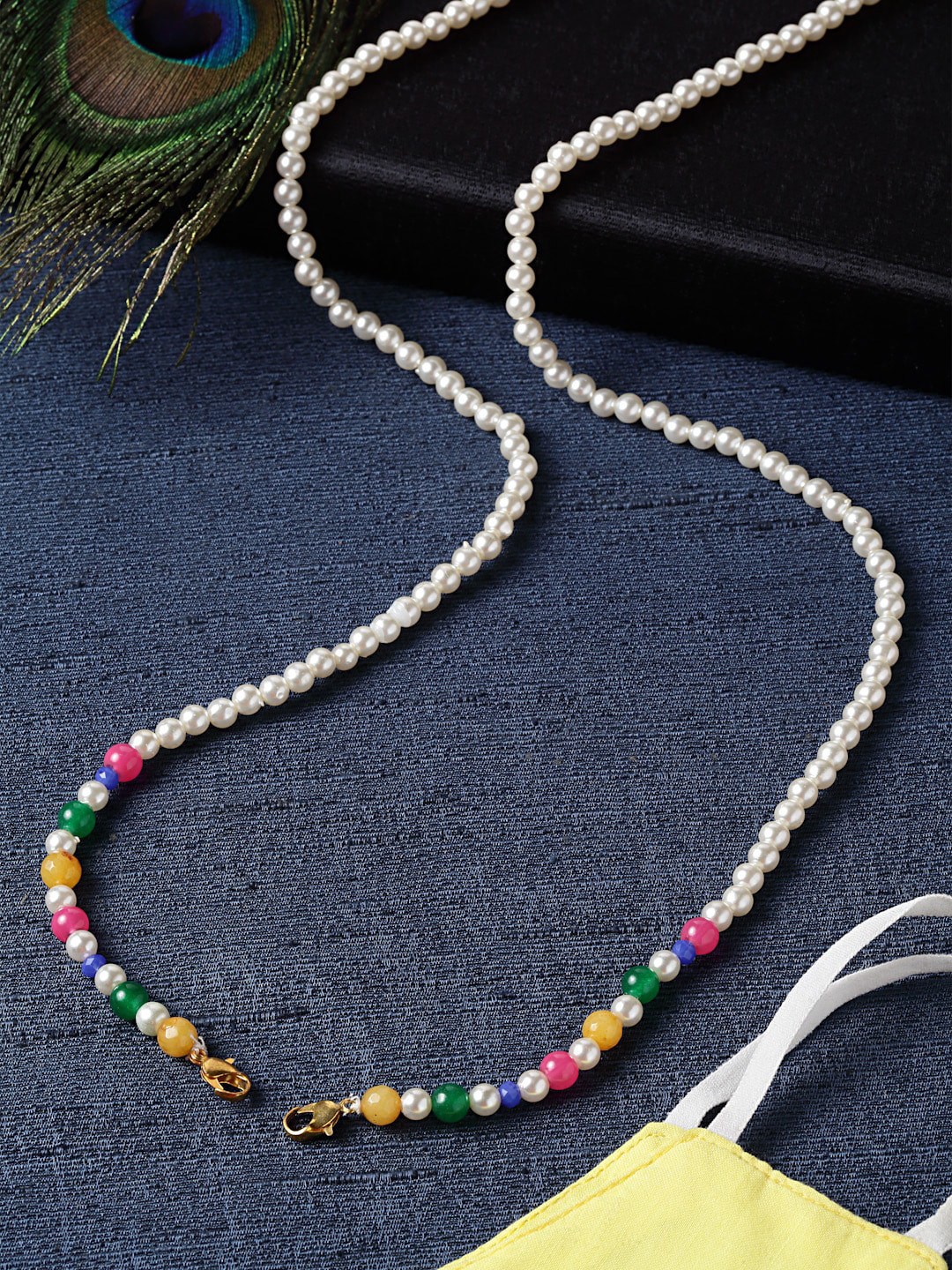 DUGRISTYLE Multi Pearls Mask Chains