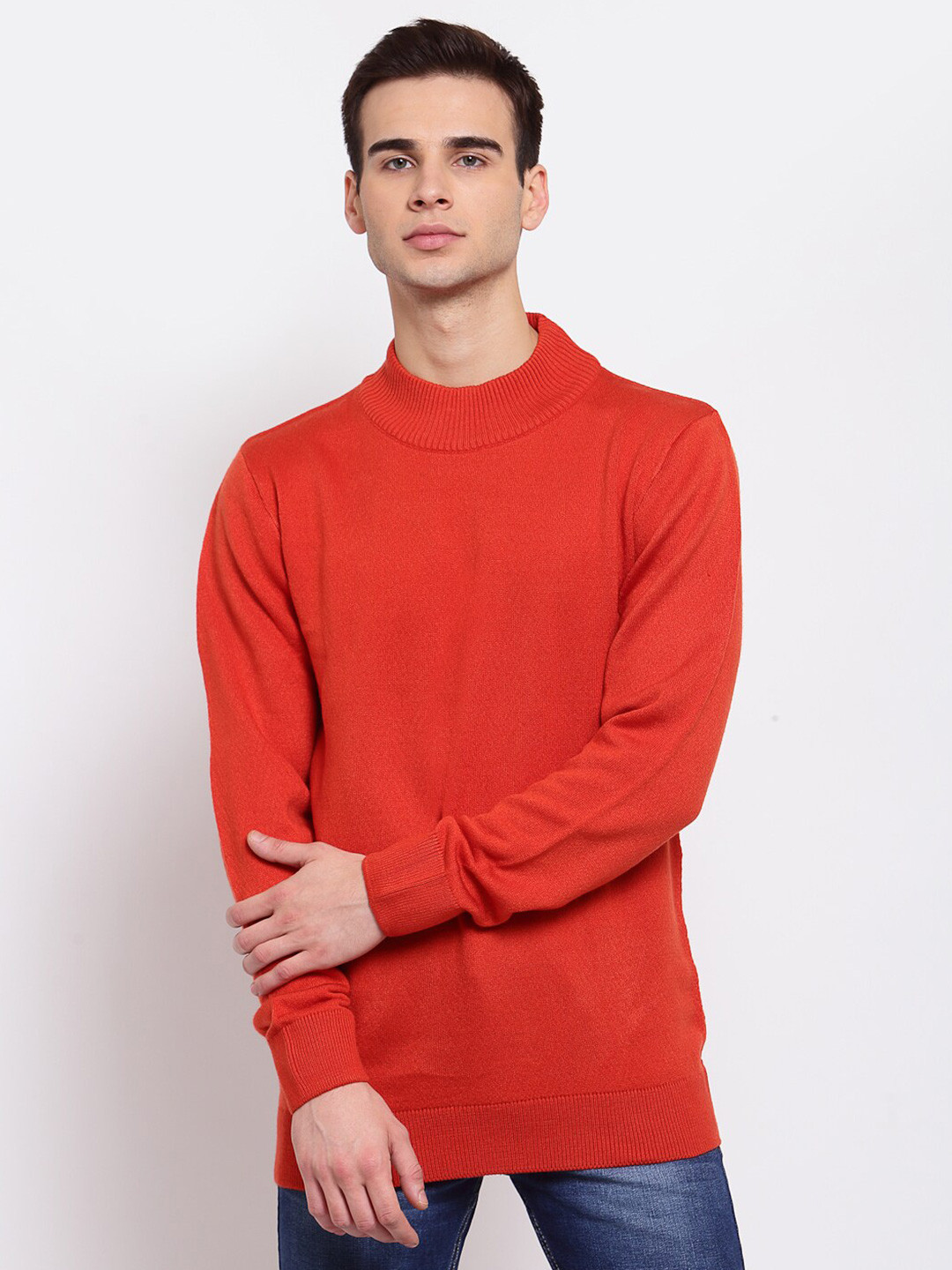 Style Quotient Men Red Pullover