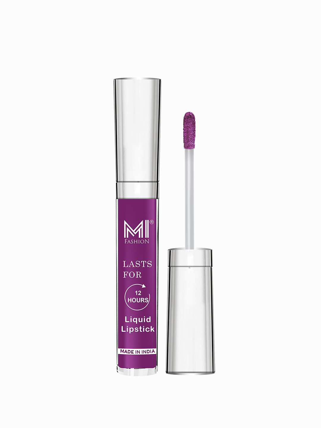 MI FASHION Matte Deep Violet Long Lasting Liquid Lipstick