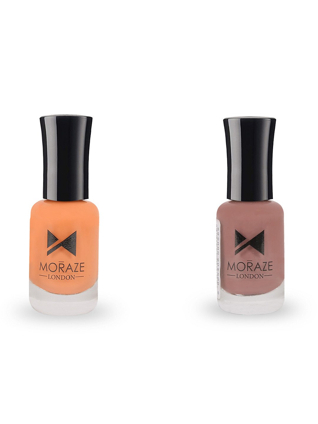 Moraze Pack of 2 The Autumn Nude & Purple Nude Nail Polish- 16 ML(8 ML Each)