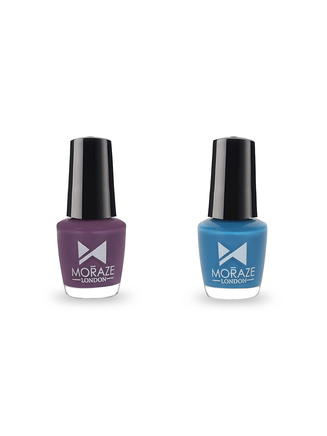Moraze Pack of 2 Purple Pheonix & Inbox Nail Polish- 10 ML (5 ML Each)