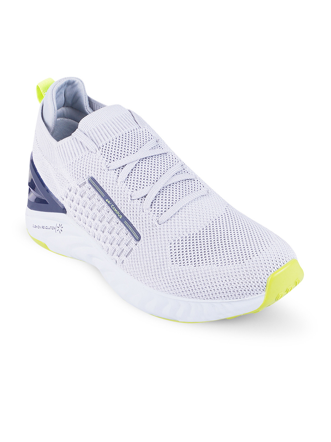 Campus Men STREET-RUN Grey Mesh Running Marking Shoes