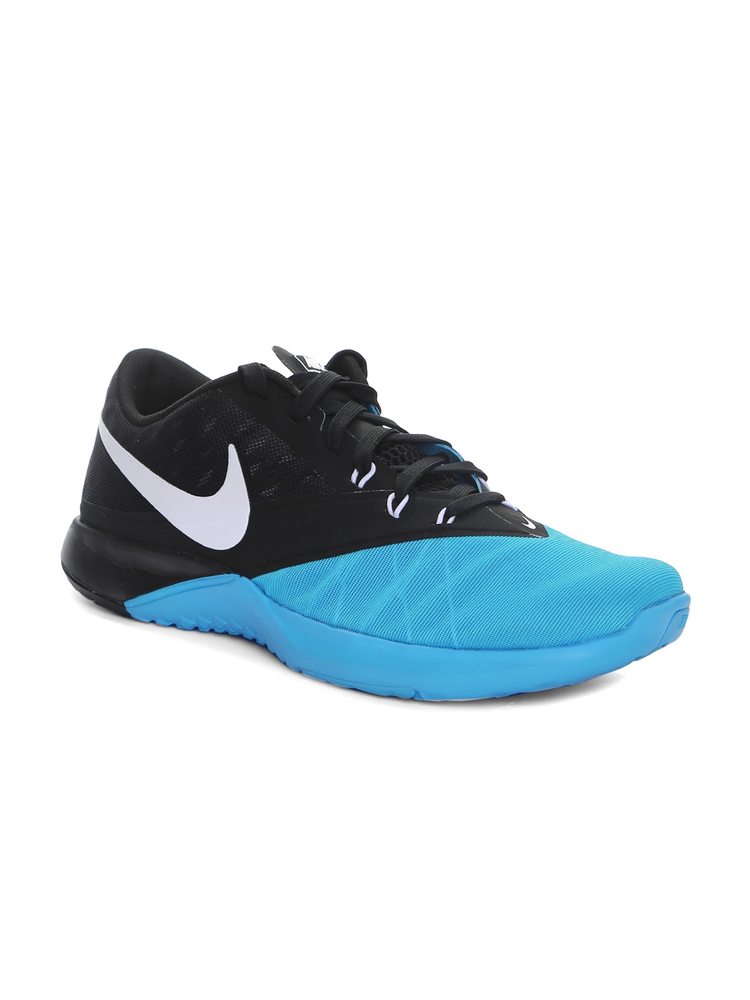 Buy Nike Men Blue & Black FS Lite Trainer 4 Training Shoes - Sports Shoes for | Myntra