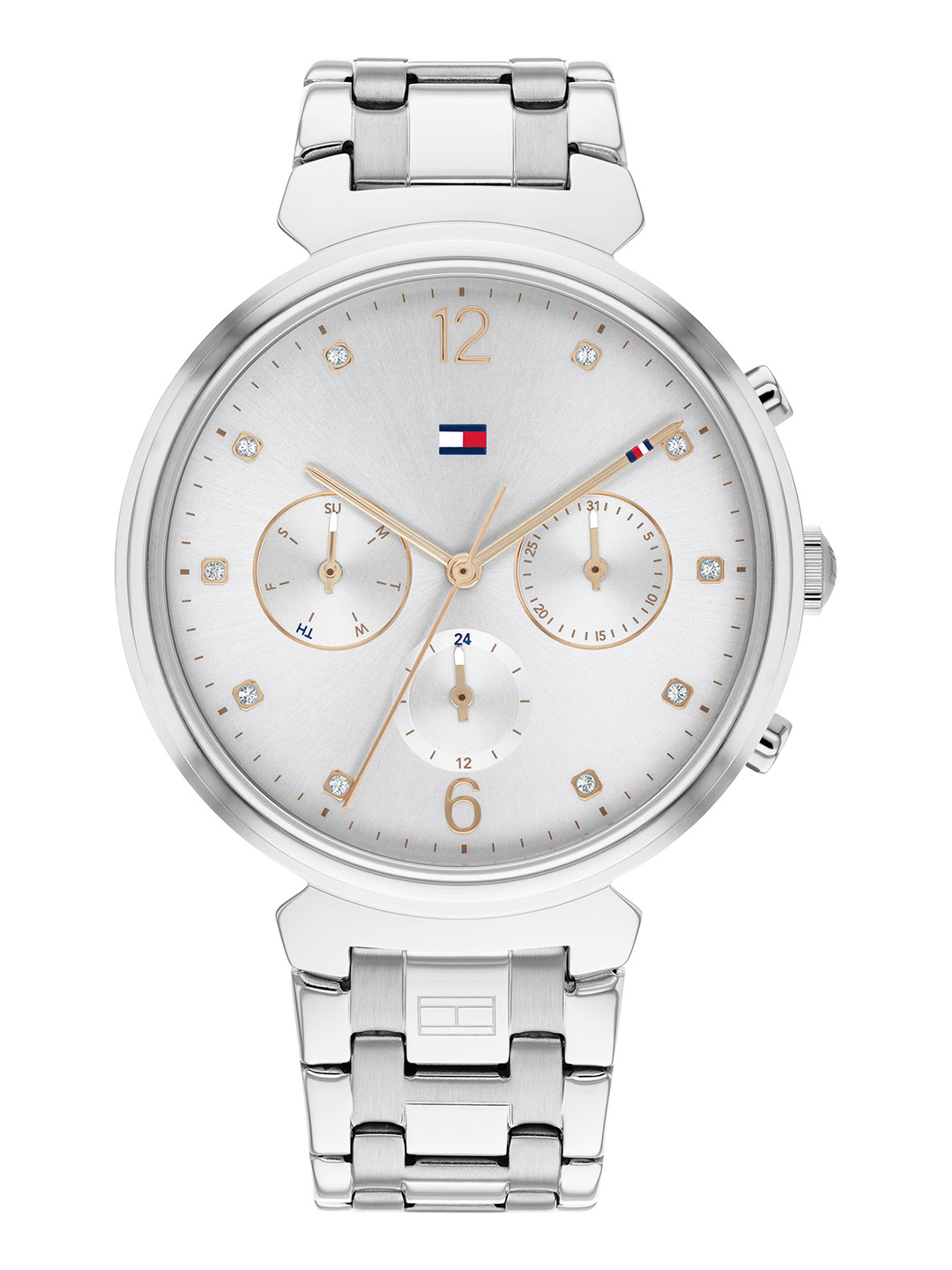 Tommy Hilfiger Women Silver-Toned Ivy Analogue Watch TH1782346W