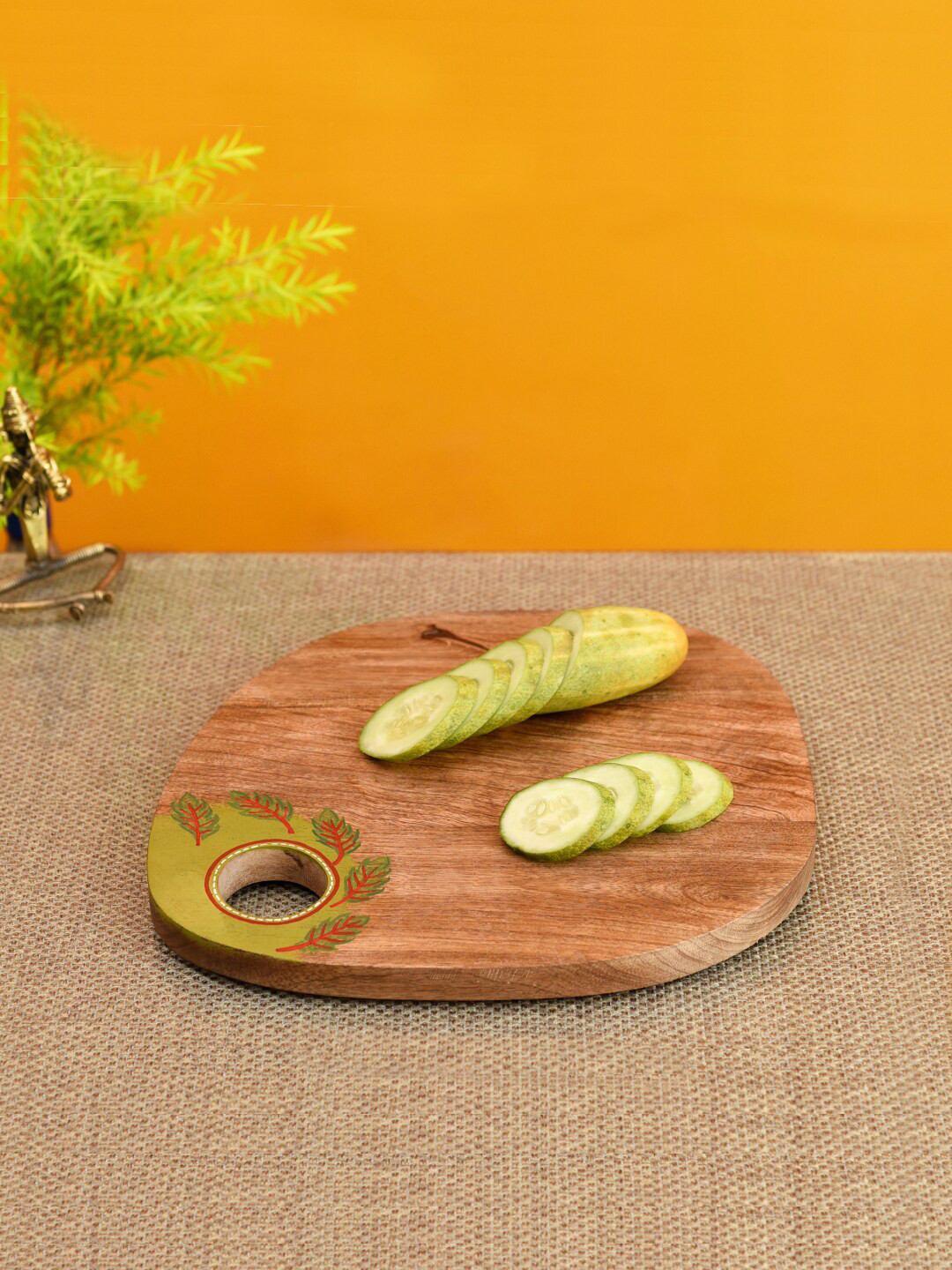 AAKRITI ART CREATIONS Handcrafted Chopping Board